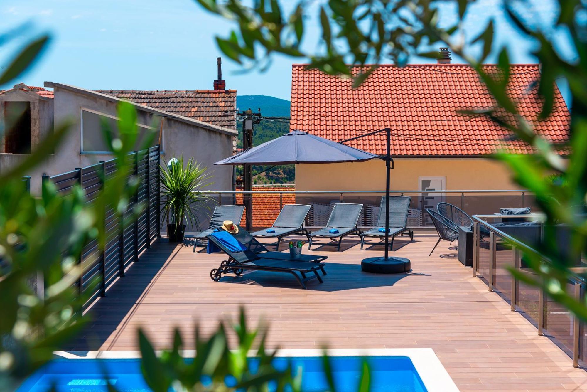 Pool Me Up! Leilighet Šibenik Eksteriør bilde